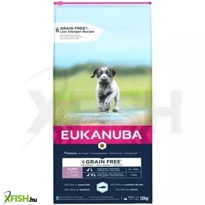 Eukanuba Puppy & Junior Grain Free Large Ocean Fisch 12kg