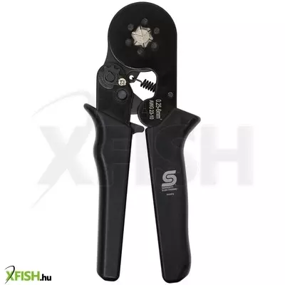 Sma home evhf6 önbeálló érvéghüvely préselő fogó,  0.25-6.00mm2, automatikus működésű retesz, professzionális, hatlapú fej, nagy nyomaték