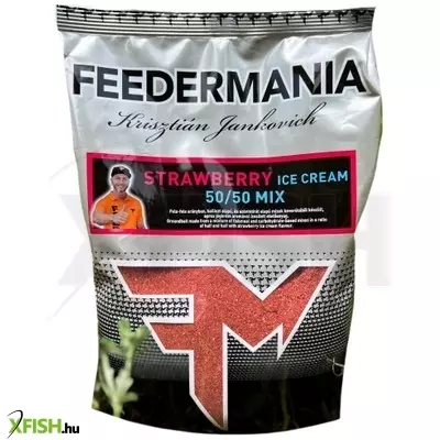 feedermánia groundbait 50/50 etetőanyag eper jégkrém 800g