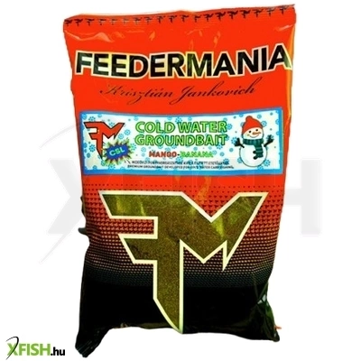 Feedermánia Groundbait Cold Water Etetőanyag Mangó Banán 800g