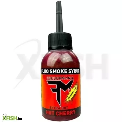 Feedermánia Extreme Fluo Smoke Syrup Aroma Hot Cherry Csípős Meggy 75 ml