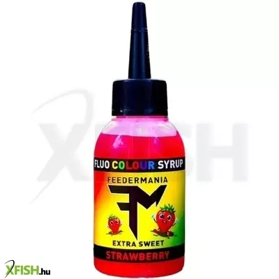 Feedermánia Fluo Colour Syrup Aroma Eper 75ml