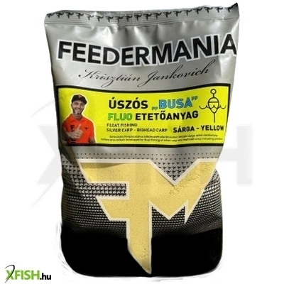 Feedermánia Úszós Busa Fluo Etetőanyag Sárga 1000g