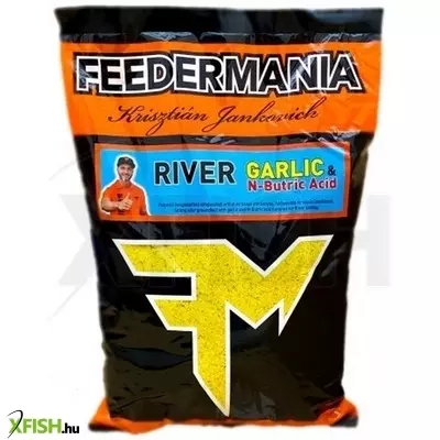 Feedermánia River Garlic & N-Butyric Acid Etetőanyag 2,5 kg