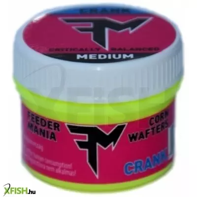 Feedermánia Corn Wafter Crank - Medium (12Szem/Tégely) Gumikukorica
