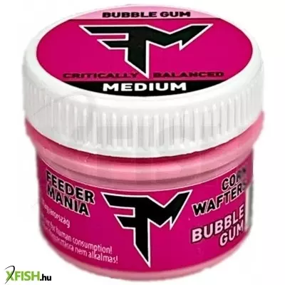 Feedermánia Corn Wafter Bubblegum lebegő gumikukorica - Medium 12 Szem/Tégely