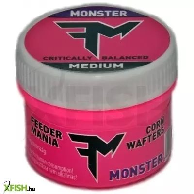 Feedermánia Corn Wafter Monster Lebegő Gumikukorica - Medium (12Szem/Tégely)