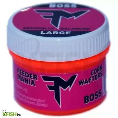 Feedermánia Corn Wafter Boss - Large (9Szem/Tégely) Gumikukorica