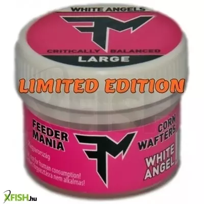 Feedermánia Corn Wafter White Angel Lebegő Gumikukorica - Large (9Szem/Tégely)