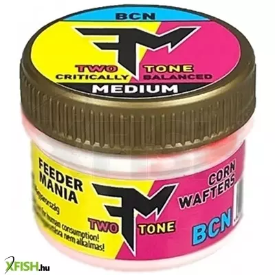 Feedermánia Corn Wafters Two Tone Gumikukorica - Medium Bcn Rák (12 Szem/Tégely)