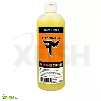 Feedermánia River Liquid Extra Sajtos Horgász Aroma 500 ml