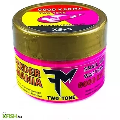 Feedermánia Snail Air Wafters Two Tone Csiga Műcsali Xs-S Good Karma csendes óceáni kagylók, rákok keveréke 16 db