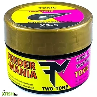 Feedermánia Snail Air Wafters Two Tone Csiga Műcsali Xs-S Toxic Füstölt hering 16 db