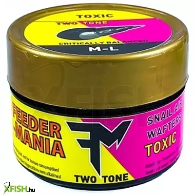 Feedermánia Snail Air Wafters Two Tone Csiga Műcsali M-L Toxic füstölt hering 12 db