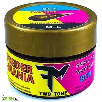 Feedermánia Snail Sinking Wafters Two Tone Csiga Műcsali M-L Bcn Rák kivonat 12 db