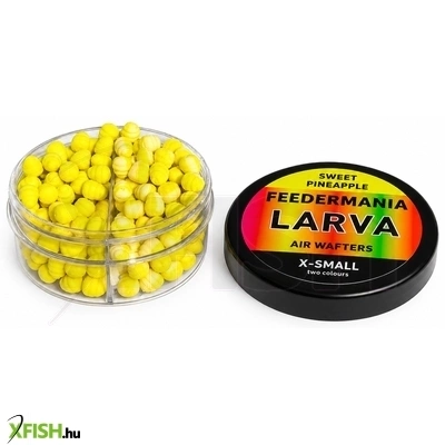 Feedermánia Larva Air Wafters Two Tone Xs Method Csali Édes Ananász 6-7mm 20g