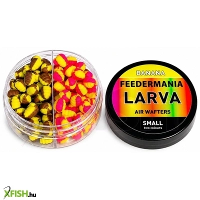 Feedermánia Larva Air Wafters Two Tone Method Csali S 8-9mm Banán 20g