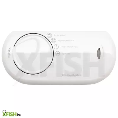 Fireangel fa3820-hur szén-monoxid vészjelző, beépített, nem cserélhető lítium elem, 10 év várható üzemidő, fehér