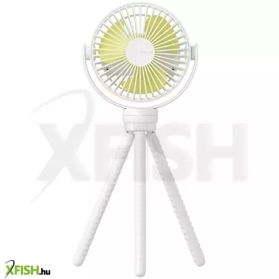 Jisulife fa40 white octopus mini ventilátor, 4 fokozat, 4000mah akkumulátor, fehér