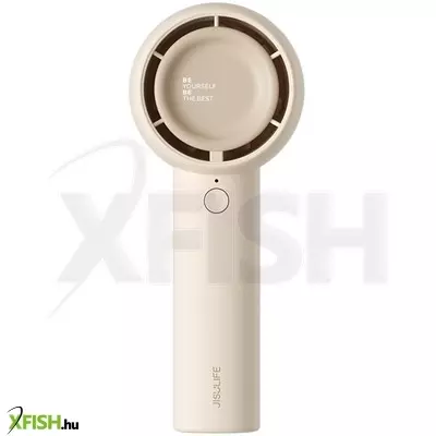Jisulife fa42 brown mini kézi ventilátor, 2000mah akkumulátor, barna