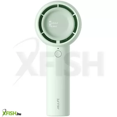 Jisulife fa42 green mini kézi ventilátor, 2000mah akkumulátor, zöld