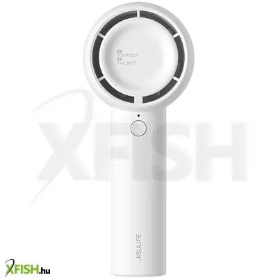 Jisulife fa42 white mini kézi ventilátor, 2000mah akkumulátor, fehér