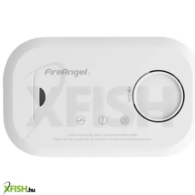 Fireangel fa6813-eu szén-monoxid vészjelző, cserélhető elem, 10 év várható üzemidő, fehér