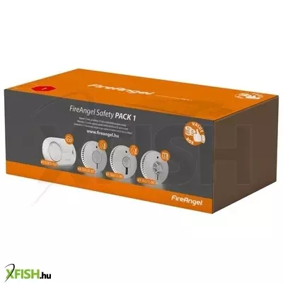 Fireangel safety pack 1 - gazdaságos co, füst és hőérzékelő vészjelző csomag