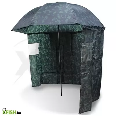 NGT Dapple Camo Brolly With Sides Sátras ernyő 45 - 2,20m