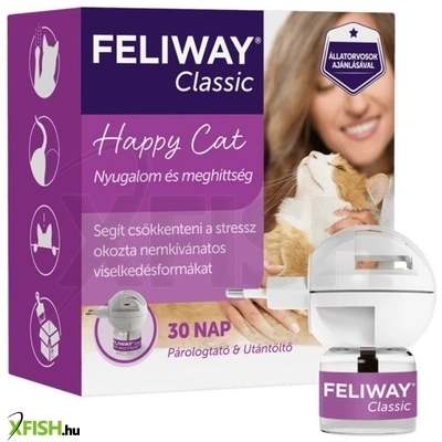 Feliway Classic Párologtató És Utántöltő Macskák Részére