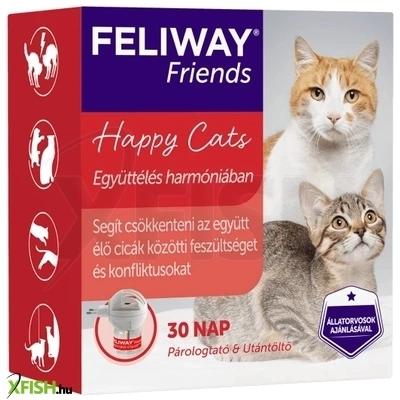 Feliway Friends Párologtató És Utántöltő Macskák Részére