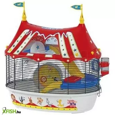 Ferplast circus fun hörcsög ketrec - 49x34x42cm