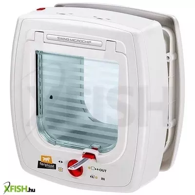 Ferplast swing microchip billenőajtó macskáknak - fehér