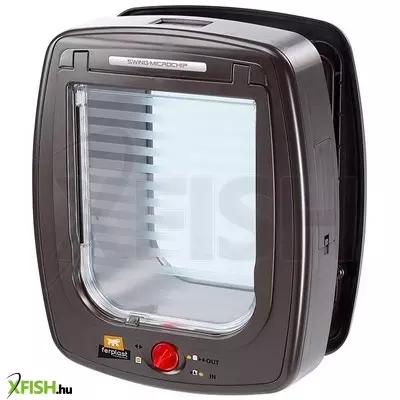 Ferplast swing microchip billenőajtó macskáknak, kis kutyának - barna