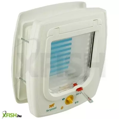 Ferplast swing 7 mágneszáras billenőajtó macskáknak - fehér