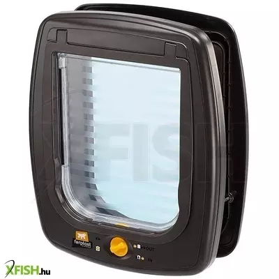 ferplast swing 9 billenőajtó nagy macskáknak, kis kutyáknak - barna