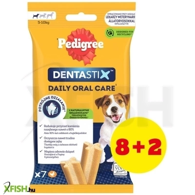 Pedigree denta stix 7db mono small 110g 8+2 copack