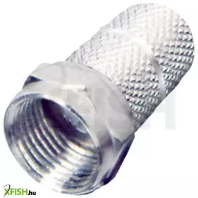 Use home ff1 f csatlakozódugó, fém, rg 6 kábelre tekerhető, egyenes kivitel