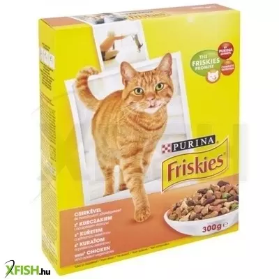 Friskies Száraz Macska Csirke+Zöldség 300g