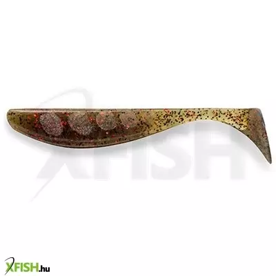 Fishup Wizzle Shad Gumihal Green Pumpkin Red Black 5cm 10db/csomag