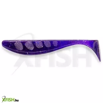 Fishup Wizzle Shad Gumihal Dark Violet Peacock Silver 5cm 10db/csomag