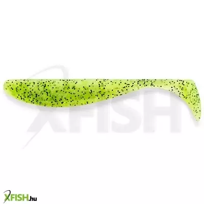 Fishup Wizzle Shad Gumihal Chartreuse Black 7.6cm 8db/csomag