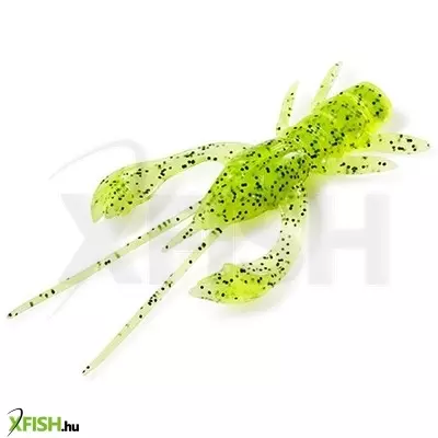 Fishup Real Craw Rák Alakú Gumicsali Chartreuse Black 5cm 7db/csomag