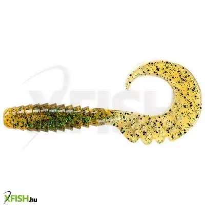 Fishup Fancy Grub Twister Caramel Green Black 2.54cm 12db/csomag