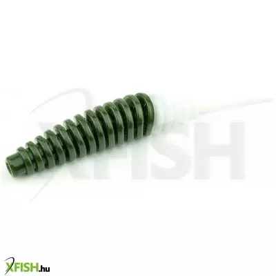 Fishup Tanta Gumihal Dark Olive White 6.4cm 8db/csomag