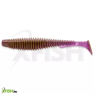 Fishup U-Shad Gumihal Lox Green Black 6.4cm 9db/csomag