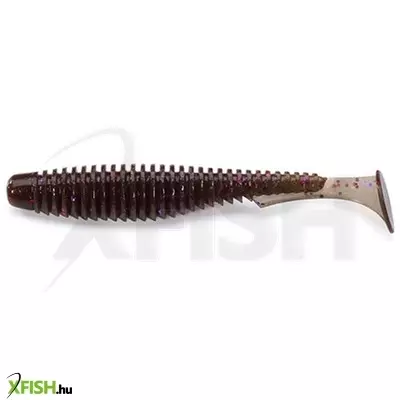 Fishup U-Shad Gumihal Green Pumpkin Brown Red Purple 6.4cm 9db/csomag