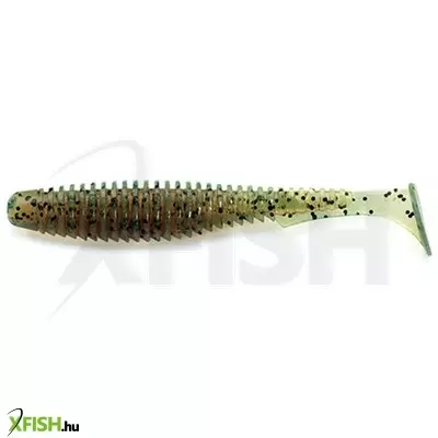 Fishup U-Shad Gumihal Motor Oil Pepper 10.1cm 8db/csomag
