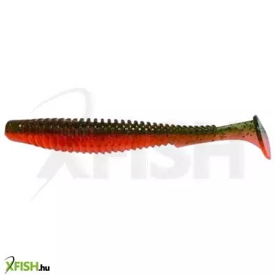 Fishup U-Shad Gumihal Watermelon Flo Orange 10.1cm 8db/csomag