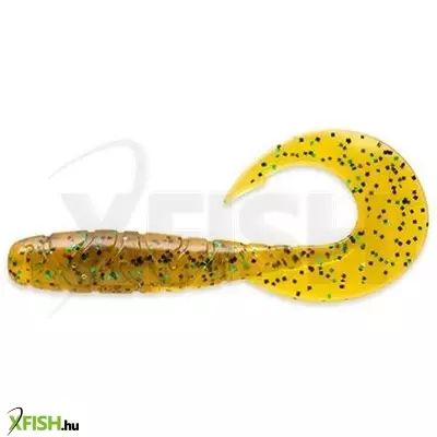 Fishup Mighty Grub Twister Caramel Green Black 8.9cm 7db/csomag